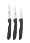 Набор овощных ножей, 3 шт Zwilling, черный - фото