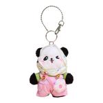 Плюшевый кулон комбинезон панда высота 12,5 см X3COMMUNE - фото 6