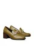 Лоферы Jessa на каблуке 55 мм Tory Burch, зеленый - фото 2