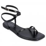 Сандалии Charra с ремешком на щиколотке Journee, черный - фото