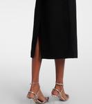 Платье миди с декором Cappia Emilia Wickstead, черный - фото 6