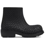 Пожарные берцы Bottega Veneta, черный - фото 4