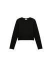 Топ Koton Long sleeved top, Black - фото