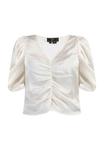 Блуза DRAPIERTES CANEVA faina, белый - фото