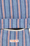 Детский рюкзак STRIPES DENIM BACKPACK Tinycottons, синий - фото 5