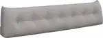 Подушка для спины Cloud Grey 200 x 24 x 50 см, ткань vidaXL - фото