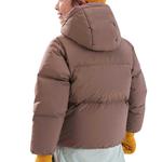 Детская пуховая куртка Adidas, коричневый - фото 4