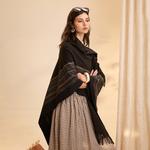 Шаль Women's ELLE, elegant серый - фото 8