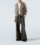 Кожаный жилет Rick Owens, Washed Indigo - фото 2