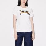 Футболка Kenzo с круглым вырезом и принтом, белый - фото 3