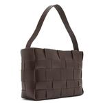 Плетеная мини-сумка St. Agni, Chocolate - фото 2