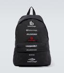 Рюкзак explorer с логотипом Balenciaga, черный - фото
