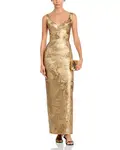 Платье Виеллы Simkhai, золотой - фото 2