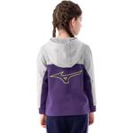 Детская толстовка Mizuno, серо-зеленая - фото 7