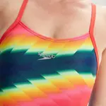 Купальник Speedo Allover Fixed Crossback, мультиколор - фото 8