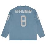 Топ Supreme Affiliated Long-Sleeve Football Top, Slate - фото 2