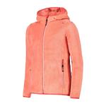 Флисовая куртка для девочек CMP, куртка с капюшоном Fix Hood 38P1455 - фото 3
