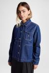 Куртка Converse модель Denim Work Coat цвет синий - фото 5