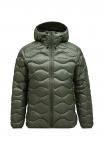 Пуховик HELIUM HOOD JACKET Peak Performance, хаки - фото 7
