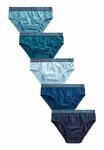Трусы 5 PACK Next, цвет blue jacquard waistband - фото