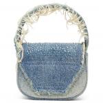 DIESEL Мини джинсовая сумка-тоут - фото 4