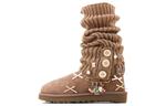 Сапоги UGG женские, каштановый - фото 5