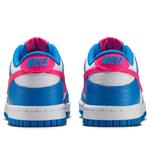 Кроссовки (GS) Nike Dunk Low 'Photo Blue White Light Lemon Twist Hyper Pink' - фото 5