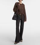 Джинсы Bootleg со средней посадкой Brunello Cucinelli, Nero - фото 2