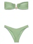 Бикини Rhiannon с узлом ZIMMERMANN, зеленый - фото
