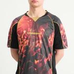 Рубашка-Реглан с панелями Umbro, черный - фото 5