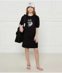 Платье Karl Lagerfeld Kids, черный - фото 2