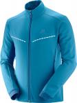 Мужская куртка Salomon Agile Softshell, Lyons Blue - фото