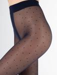 Колготки camano Fine Tights Dots, темно-синий - фото 3