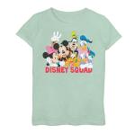 Футболка с рисунком Disney's Mickey and Friends для девочек 7–16 лет Disney Squad Licensed Character - фото