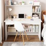 Стол 80 см с полками и шкафчиком Morandi Gray - фото 3