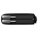 Кошелек Secrid Twinwallet Emboss Lines leather, черный - фото 3