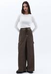 Брюки карго MIT WEIT SCHWINGENDER BEINFORM OXXO, коричневый - фото 2