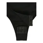 Боди Urban Classics с ребристыми рукавами, черный - фото 5