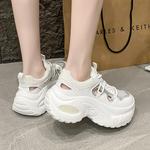 Xingdiman Серые женские кроссовки на платформе, цвет Gray - фото 10