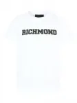 Футболка с логотипом John Richmond Junior, белый - фото