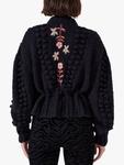 Кардиган Gloria Alpaca Hayley Menzies, Black/Multi - фото 5