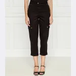 Брюки карго свободного кроя Michael Kors, черный - фото