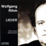 CD диск Rihm / Lesser, C / Lesser, D: Lieder - фото
