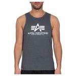 Футболка Alpha Industries Basic sleeveless T-shirt, серый - фото