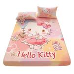 Подогнанная простыня Sanrio, желтый - фото 7