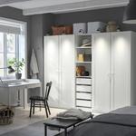 Гардероб PAX/GULLABERG IKEA, 250x60x201 см, белый - фото 2