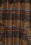 Куртка PULL&BEAR CHECKED COLLAR, Brown - фото 7