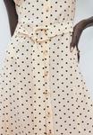 Платье Mango POLKA DOT, Off-White - фото 5
