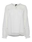 Блузка VERO MODA VMLEAH, белый - фото