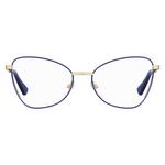 Синие металлические оправы Moschino, синий - фото 2